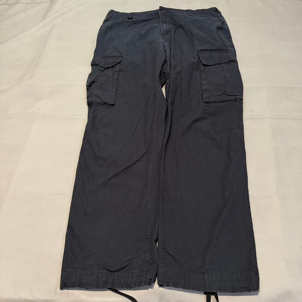 Nike SB Skate Men Black Ripstop Cargo Pant Tactical Outdoor Y2K Gorpcore 34x30-